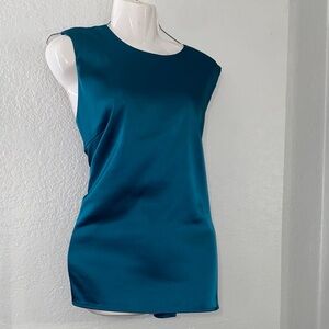 Elegant Teal Sleeveless Top size XL